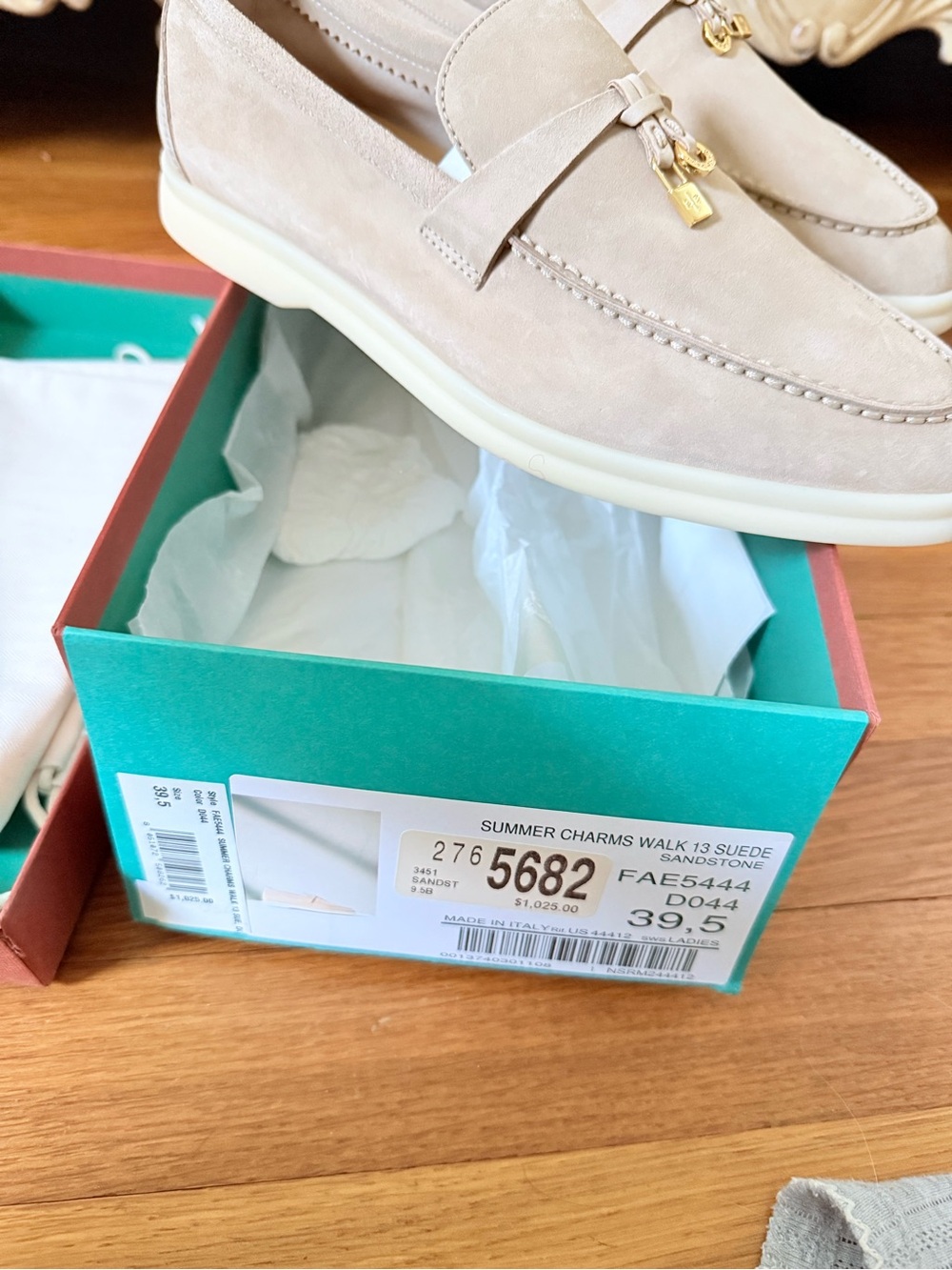 Loro Piana Summer Charms in Sandstone size 39.5 - Picture 7 of 7